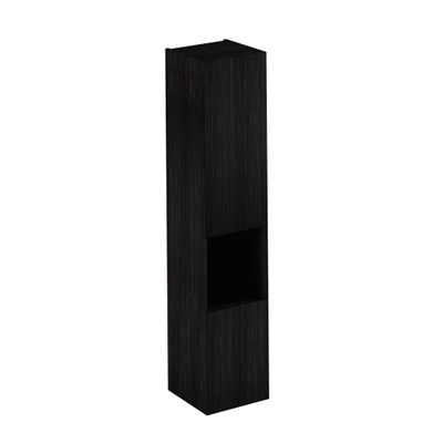 Thebalux Tresor Armoire haute - 36x35x165cm - ouverture à droite - 2 portes - sans poignée - Italian Alpi