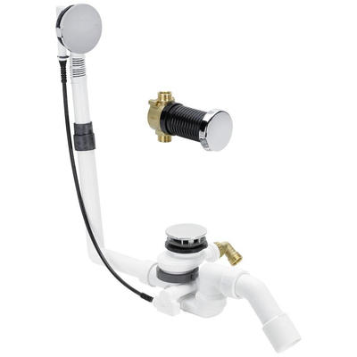 Viega Multiplex trio f vidage de baignoire avec remplissage 725x40 50 chrome