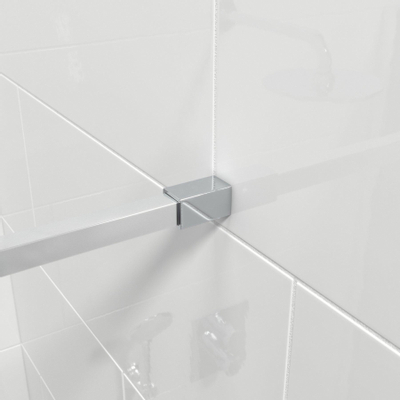 Marenza Bellini Inloopdouche - 90x200cm - rookglas - chroom