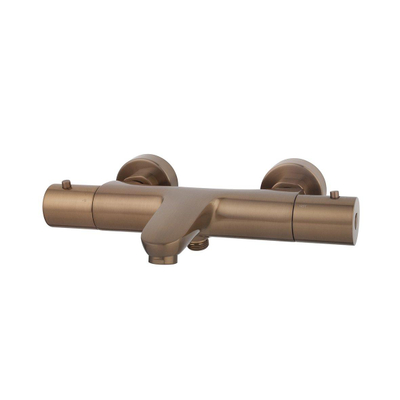 Wiesbaden Caral Mitigeur thermostatique bain - bronze brossé cuivre PVD