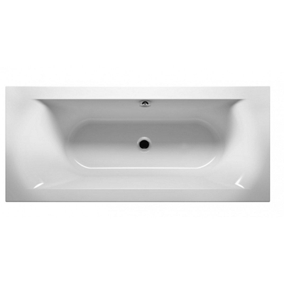 Riho Linares baignoire 180x80x49cm acrylique velours mat blanc