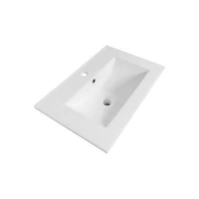 BRAUER Kera Small lavabo pour meuble 60cm 1 lavabo 1 trou céramique blanc