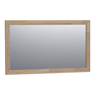BRAUER natural wood Spiegel - 120x70cm - zonder verlichting - rechthoek - grey oak