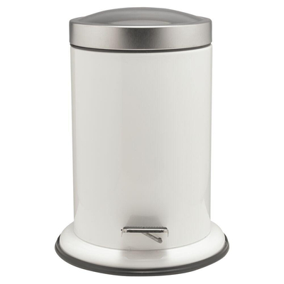 Sealskin Acero Poubelle à pédale 3 litres autoportante Blanc