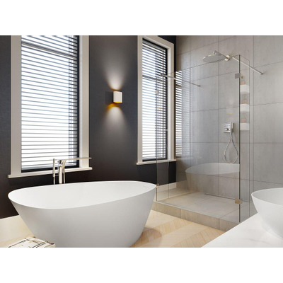 Riho Toledo Baignoire autoportante - 158x110x62cm - forme galet - solid surface - blanc mat