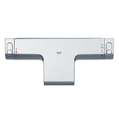 GROHE Grohtherm 2000 badkraan thermostatisch met koppelingen chroom - beschadigd - OUTLETSTORE