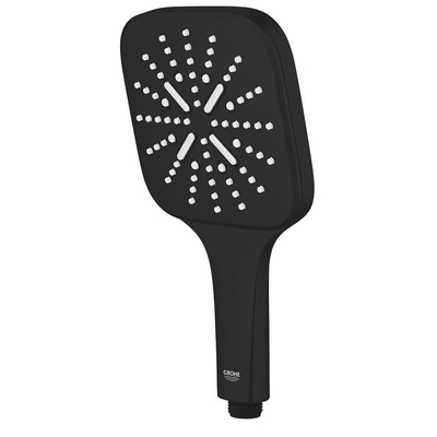 Grohe Vitalio Smart Active Douchette à main - 3 types de jets - fixation universelle - noir mat