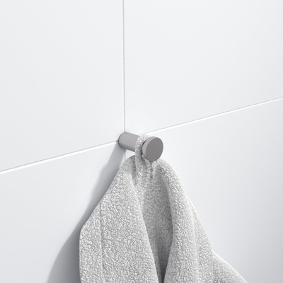 FugaFlow Efficiente Acces Crochet porte-serviette simple rond inox