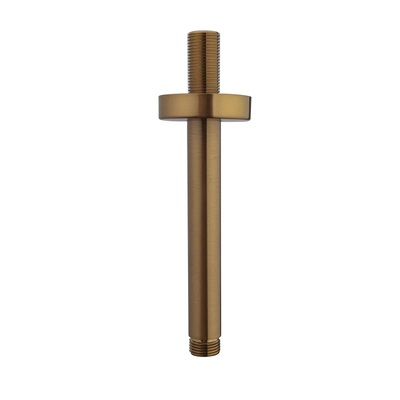 Wiesbaden Unimatch bras de douche - 15cm - plafond - PVD - bronze cuivré brossé