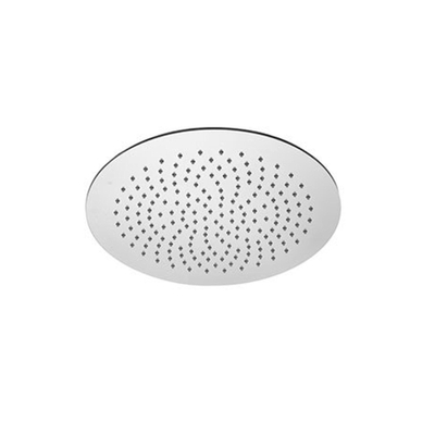 Hotbath Mate pomme de douche 30cm ultra-plate ronde nickel brossé