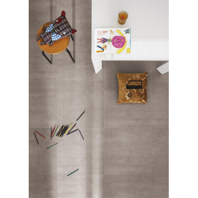 Ceralto Orsini Concrete Carreau de sol - 60x60cm - 9.5mm - rectifié - Nero