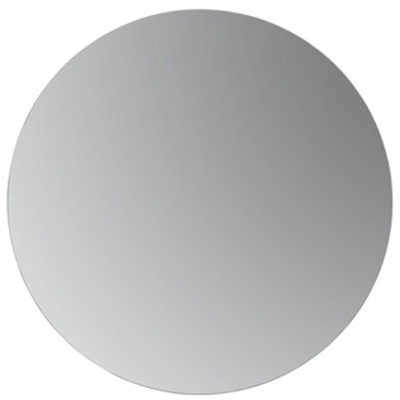 Plieger Basic 4mm ronde spiegel 60cm zilver