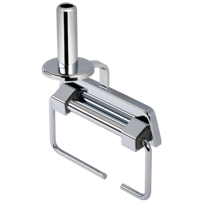 Geesa Standard Toiletrolhouder zonder klep met veer en Reserverolhouder Chroom