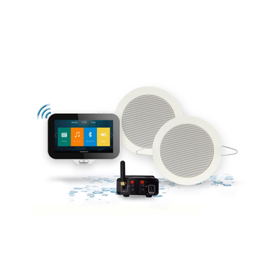 Aquasound n Joy Music Center controller avec chargeur et Twist Plus Minibox