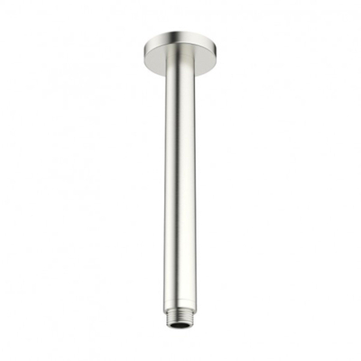 Crosswater MPRO Pro plafondarm - 20cm rond - voor plafondmontage - geborsteld RVS