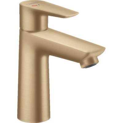 Hansgrohe Talis E wastafelkraan 110 CoolStart met waste brushed bronze