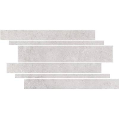 Terravito Velaro wandtegel - 22x44cm - gerectificeerd - Betonlook - White mat (wit)