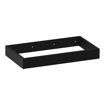 BRAUER Amaze meuble sous lavabo 80 avec support de suspension intégré noir mat