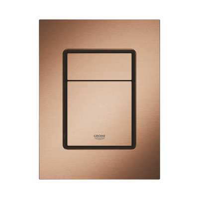 Grohe Skate cosmopolitan 2-knops S-size bedieningsplaat warm sunset geborsteld OUTLETSTORE