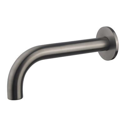 Wiesbaden Caral bec de baignoire encastré rond 20 cm 1/2" gunmetal PVD