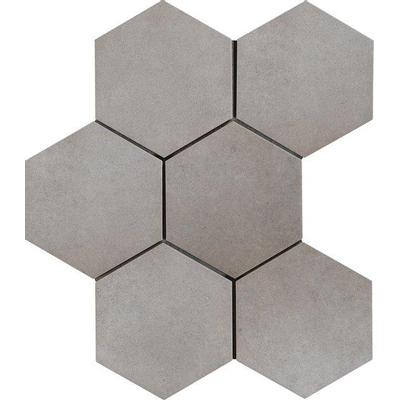 Ragno Rewind Carreau de sol et de mur hexagone 18x21cm 9.5mm R9 grès cérame Peltro