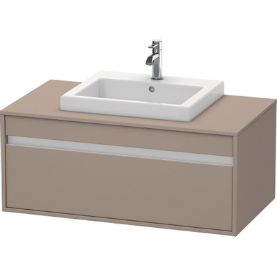 Duravit Ketho Meuble sous-lavabo 100x42.6x55cm basalte