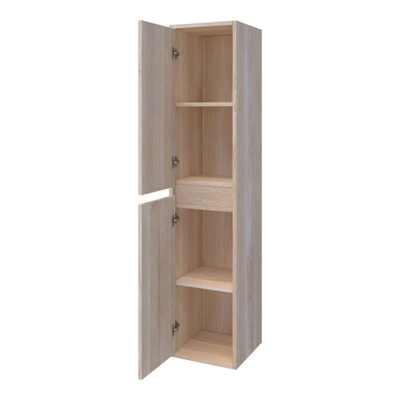 BRAUER Natural Wood Nexxt Armoire colonne 40x160cm White Oak brossé