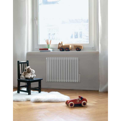Zehnder Charleston ledenradiator 450x460mm 613W wit