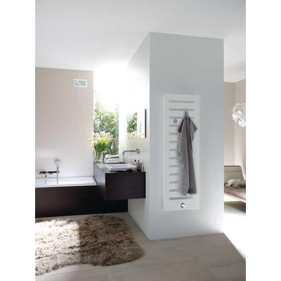 Zehnder Metropolitan Bar radiateur sèche-serviettes 175x50cm 795watt Acier Blanc brillant