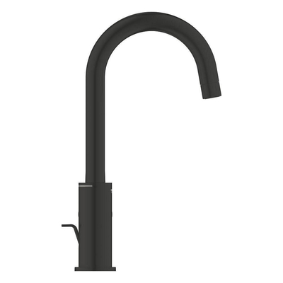 Grohe Start QuickFix Wastafelkraan - l-size - met waste - matte black (mat zwart)