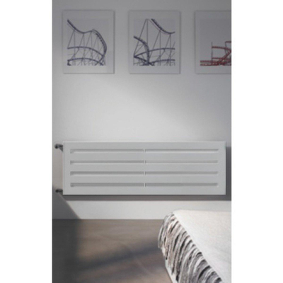 Zehnder Metropolitan Radiateur design 490x1400mm 585W blanc