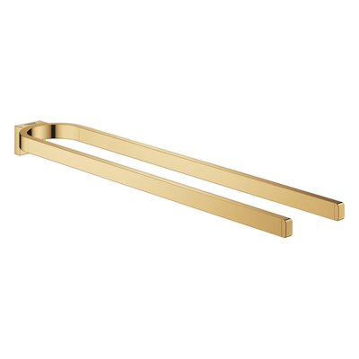 Grohe Selection Handdoekhouder - 36cm - dubbel - niet draaibaar - cool sunrise (goud)
