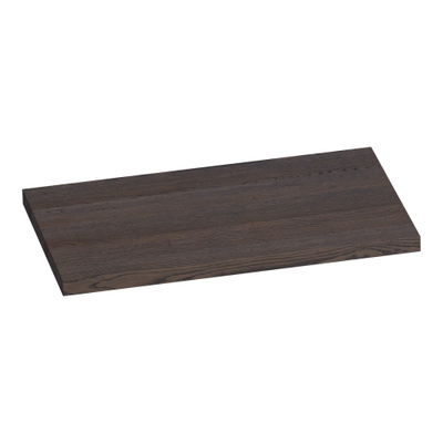 BRAUER Ocean Medium plan de toilette - 80x46x4cm - chêne à lames noir