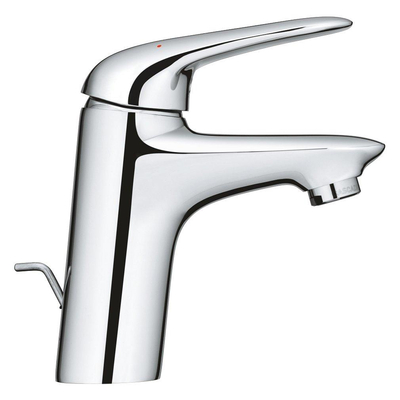 GROHE Wave wastafelkraan - m-size - opbouw - met trekwaste - chroom