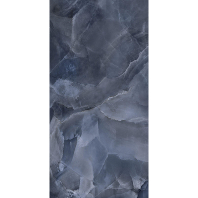 ÉCHANTILLON EnergieKer Onyx carrelage mural et de sol - 60x120cm - rectifié - Aspect pierre naturelle - Blue pulido poli (bleu)