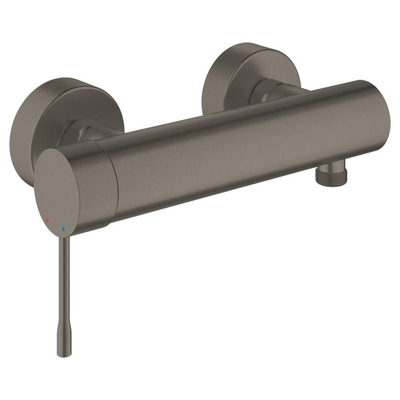 Grohe Essence New Douchekraan - met koppelingen - brushed hard graphite (antraciet)