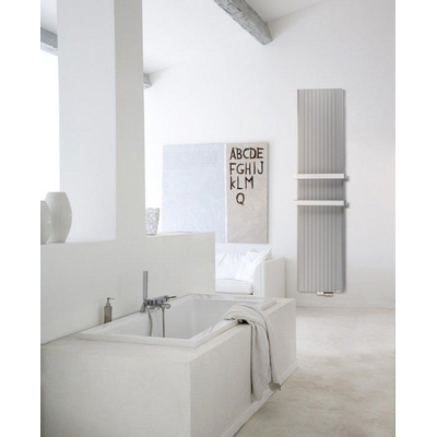 Vasco Alu Zen Radiateur décor 160x10x45cm 1446W aluminium Aluminium Grey January