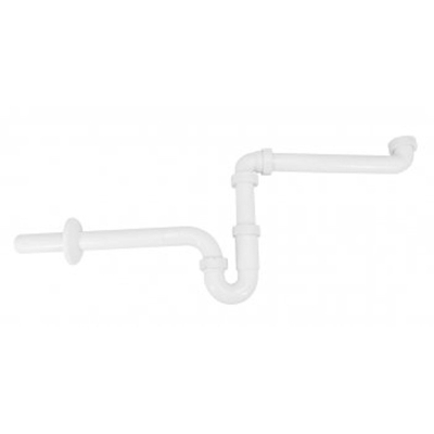 Saniclass Ruimtebesparende sifon - voor wastafel - 5/4” x 32 mm