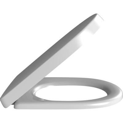 Villeroy & Boch O.Novo Pack WC - abattant à fermeture douce et à démontage rapide - plaque de déclenchement verticale/horizontale chrome - blanc