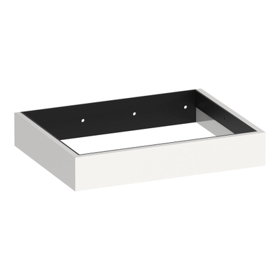 BRAUER Amaze meuble sous-lavabo 60 avec support de suspension intégré blanc brillant