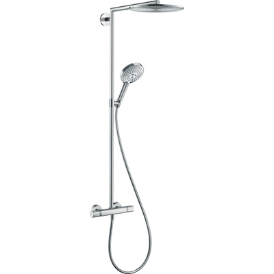 Hansgrohe Showerpipe Raindance Select S 300 1jet, Bras de douche 450mm chromé