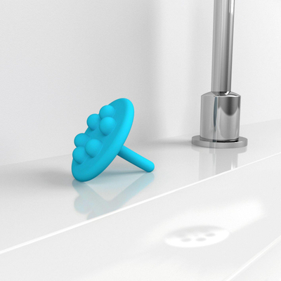 Clou Wash Me stop-eau en silicone Bleu