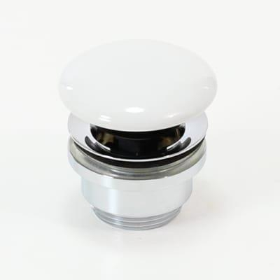 Royal Plaza bonde de lavabo 1 1/4 clic clac avec trop-plein blanc brillant