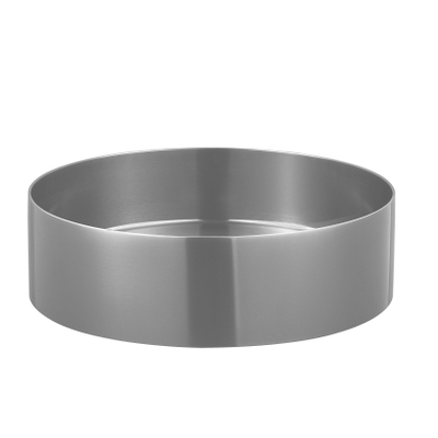 Saniclass ONE Waskom - 36x36x11cm - RVS - Geborsteld RVS TWEEDEKANS