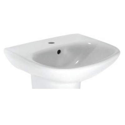 Plieger Brussel New wastafel 55x42cm wit