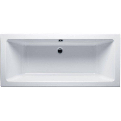 RIHO Lusso baignoire îlot 180x90cm Blanc brillant