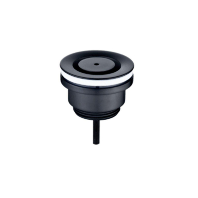 Royal Plaza Merlot wastafelplug 1 1/4" niet afsluitbaar zwart