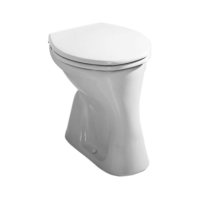 Jika Euroline cuvette debout fond plat blanc