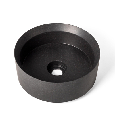 Bliss Dogma Vasque - 38x38x12cm - ronde - Quartz noir