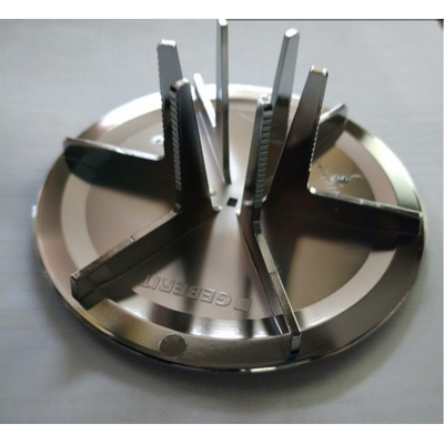 Geberit afwerkset - douchesifon - voor referentie 150.671.21.1 (sku 130129) - afvoeropening D - 90mm - glansverchroomd (chroom)